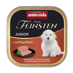 Влажный корм для щенков Animonda Vom Feinsten Junior с печенью птицы 150 г (4017721826570)