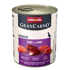 Влажный корм для собак Animonda GranCarno Senior с говядиной и ягненком 800 г (4017721827799)
