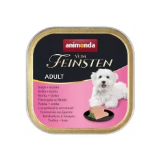 Влажный корм для собак Animonda Vom Feinsten с индейкой и ветчиной 150 г (4017721829892)
