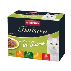 Влажный корм для взрослых кошек Animonda Vom Feinsten Raffinesse Mixpack 8 шт x 85 г (4017721830065)
