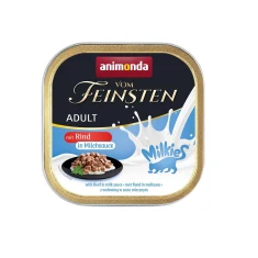 Влажный корм для кошек Animonda Vom Feinsten Adult Milkies с говядиной в молочном соусе 100 г (4017721830393)
