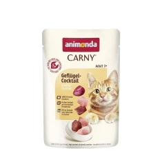 Вологий корм для котів Animonda Carny Adult коктейль з птиці 85 г (4017721830843)