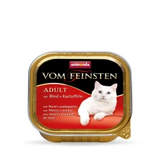 Влажный корм для котов Animonda Vom Feinsten Adult с говядиной и картофелем 100 г (4017721832113)