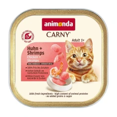 Влажный корм для кошек Animonda Carny с курицей и креветками 85 г (4017721834230)