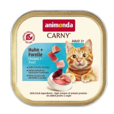 Влажный корм для кошек Animonda Carny с курицей и форелью 85 г (4017721835602)