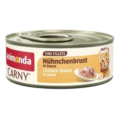 Вологий корм для котів Animonda Carny Fine Fillet in Sauce з куркою 60 г (4017721835763)