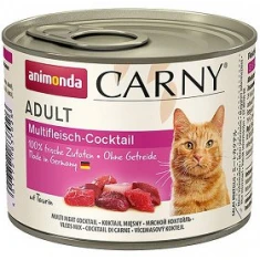 Влажный корм для кошек Animonda Carny Adult мясной коктейль 200 г (4017721837026)