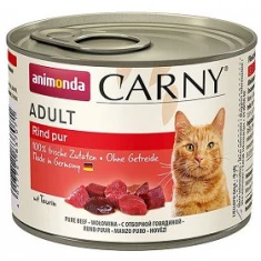 Влажный корм для кошек Animonda Carny Adult с говядиной 200 г (4017721837071)