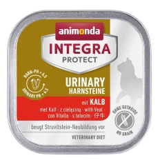 Вологий корм для котів Animonda Integra Protect Urinary Struvit з телятиною 100 г (4017721866118)