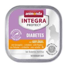 Вологий корм для котів Animonda Integra Protect Diabetes з куркою 100 г (4017721868372)