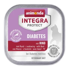 Влажный корм для кошек Animonda Integra Protect Diabetes с говядиной 100 г (4017721868389)