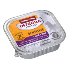 Вологий корм для котів Animonda Integra Protect Sensitive з ягням і рисом 100 г (4017721868518)