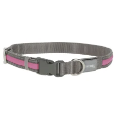Нашийник для собак Kerbl світлодіодний Light & Reflex 35–50 см Pink (4018653211557)