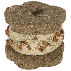 Ласощі для коней Kerbl Delizia Sandwich з яблуком 195 г (4018653251331)