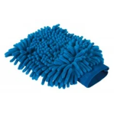 Рукавиця для чищення шерсті Kerbl 20x15 см Blue (4018653822579)