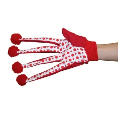 Іграшка для котів Kerbl Рукавиця Till 33 см Red-White (4018653826102)