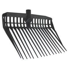 Вила для стайні Kerbl EcoFork без держака 38x30 см Black (4018653913345)