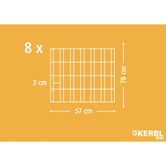 Вольєр для собак і дрібних тварин Kerbl (4018653963876)