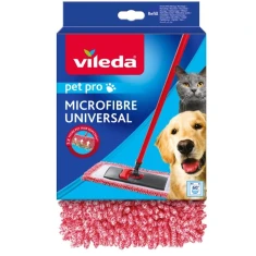 Змінна насадка для швабри Vileda PET PRO для шерсті та волосся (4023103143616)