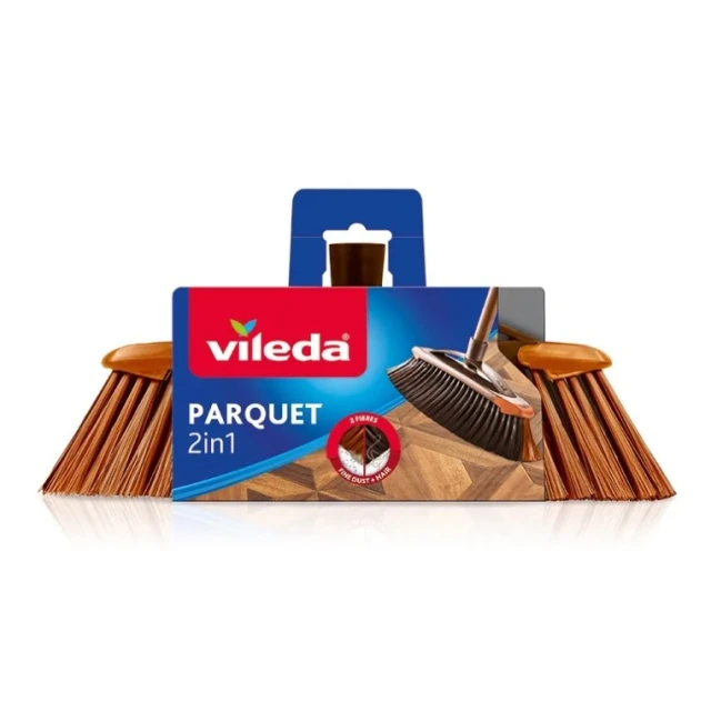 Щітка для паркету Vileda 2в1 (4023103147843)