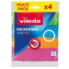 Салфетка из микрофибры Vileda COLORS 4 шт (4023103192577)