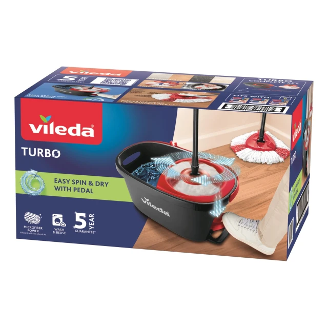 Швабра Vileda TURBO обертова (4023103194113)