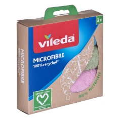 Серветки мікрофібра Vileda 100% Recycled 3 шт (4023103228634)