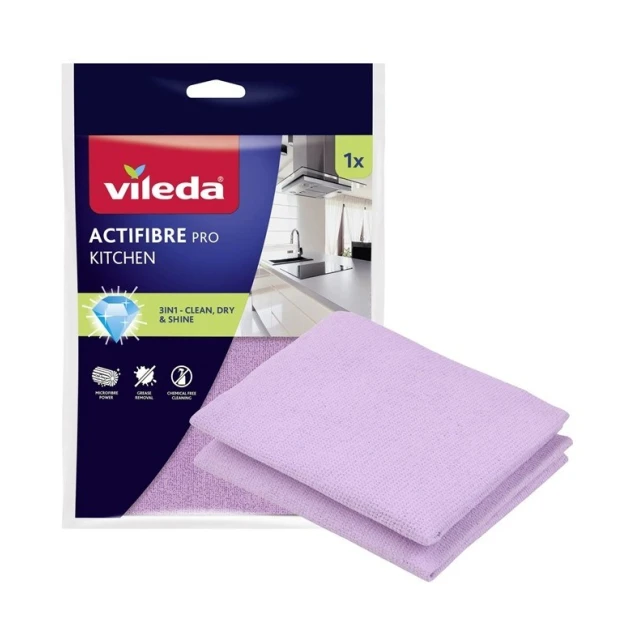Швабра Vileda Ultramax Box плоска з набором для кухні (4023103273702)