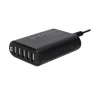 Зарядний пристрій Xqisit 8A 5xUSB Black (29977)