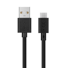 Кабель Xqisit USB-A to USB-C 3.0m Black (31298)