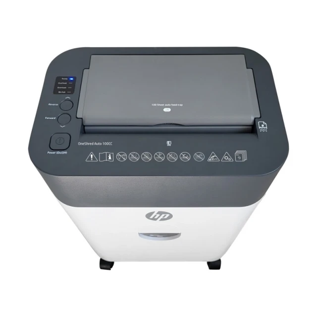 Шредер Hewlett-Packard HP ONESHRED Auto 100CC White (4030152028184)