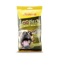 Ласощі для собак Josera Loopies з ягням 150 г (4032254746997)