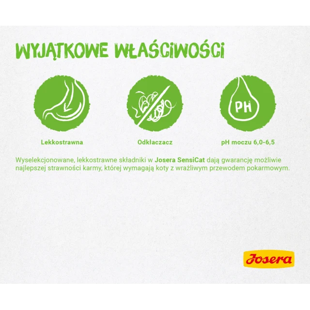 Сухий корм для котів Josera SensiCat 2 кг (4032254749226)