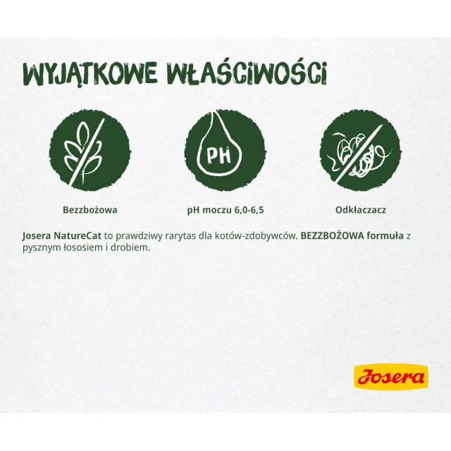 Сухий корм для котів Josera NatureCat 10 кг (4032254749288)