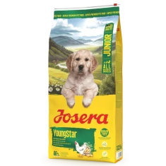 Сухой корм для щенков Josera YoungStar беззерновой с курицей 12,5 кг (4032254785835)