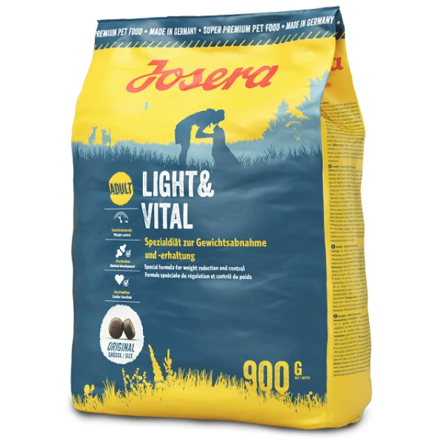 Сухий корм для собак Josera Light & Vital 900 г (4032254786078)