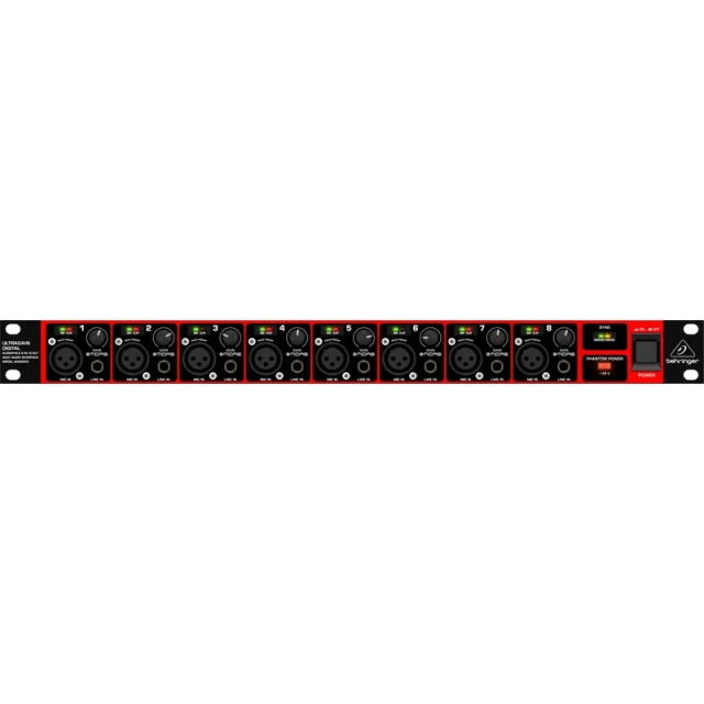 Аудіоконвертер Behringer ADA8200 (4033653054638)