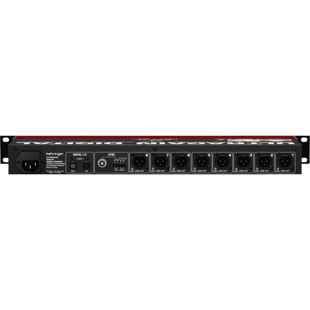 Аудіоконвертер Behringer ADA8200 (4033653054638)