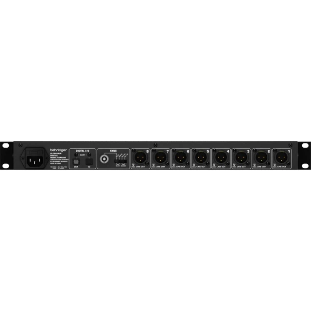 Аудіоконвертер Behringer ADA8200 (4033653054638)