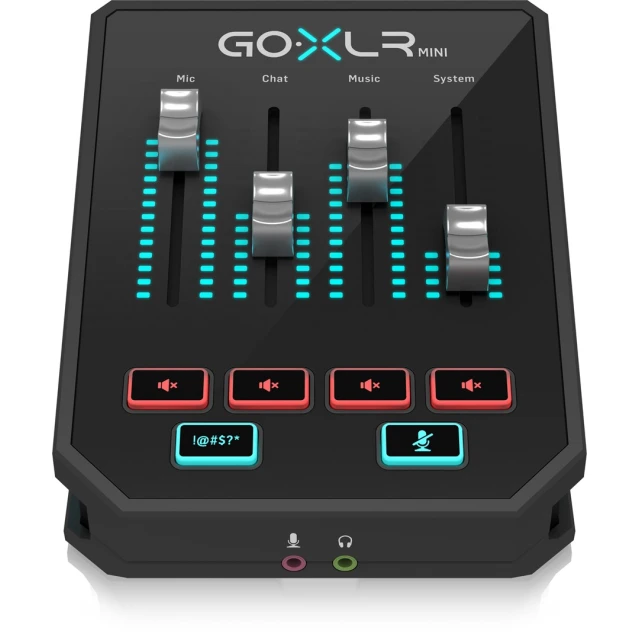 Мікшерний пульт TC Helicon Go XLR Mini з аудіоінтерфейсом USB (4033653081290)