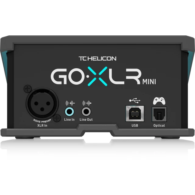 Мікшерний пульт TC Helicon Go XLR Mini з аудіоінтерфейсом USB (4033653081290)