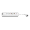 Подовжувач Goobay 41264 3 гнізда з вимикачем та USB (4040849412646)