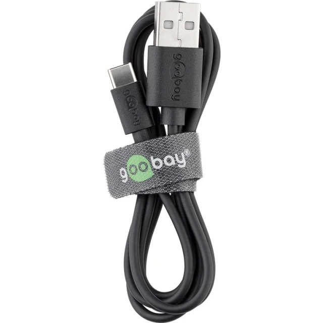 Мережевий зарядний пристрій Goobay 5 Вт USB-C з кабелем 1 м (4040849452987)