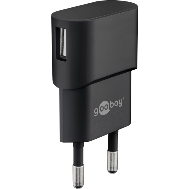 Мережевий зарядний пристрій Goobay 5 Вт USB-C з кабелем 1 м (4040849452987)