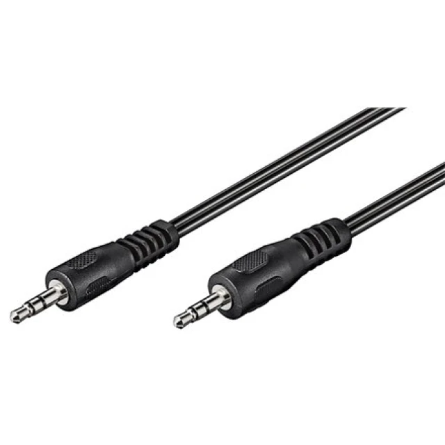 Кабель Goobay mini jack 3,5 мм (m) — mini jack 3,5 мм (m) стерео 2,5 м (4040849504495)