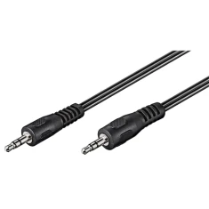 Кабель Goobay mini jack 3,5 мм (m) — mini jack 3,5 мм (m) стерео 2,5 м (4040849504495)