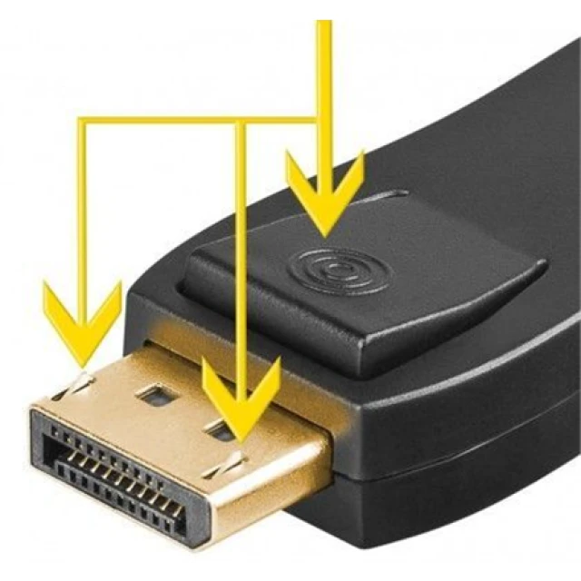 Перехідник Goobay DisplayPort — HDMI (4040849517198)