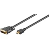 Кабель-адаптер Goobay HDMI — DVI-D 1,5 м Black (4040849518812)