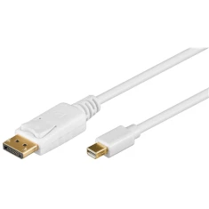 Кабель Goobay Mini DisplayPort to DisplayPort 2 м White (4040849528590)