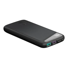 Портативное зарядное устройство Goobay Fast Charge 10000 mAh Power Delivery Black (4040849539367)
